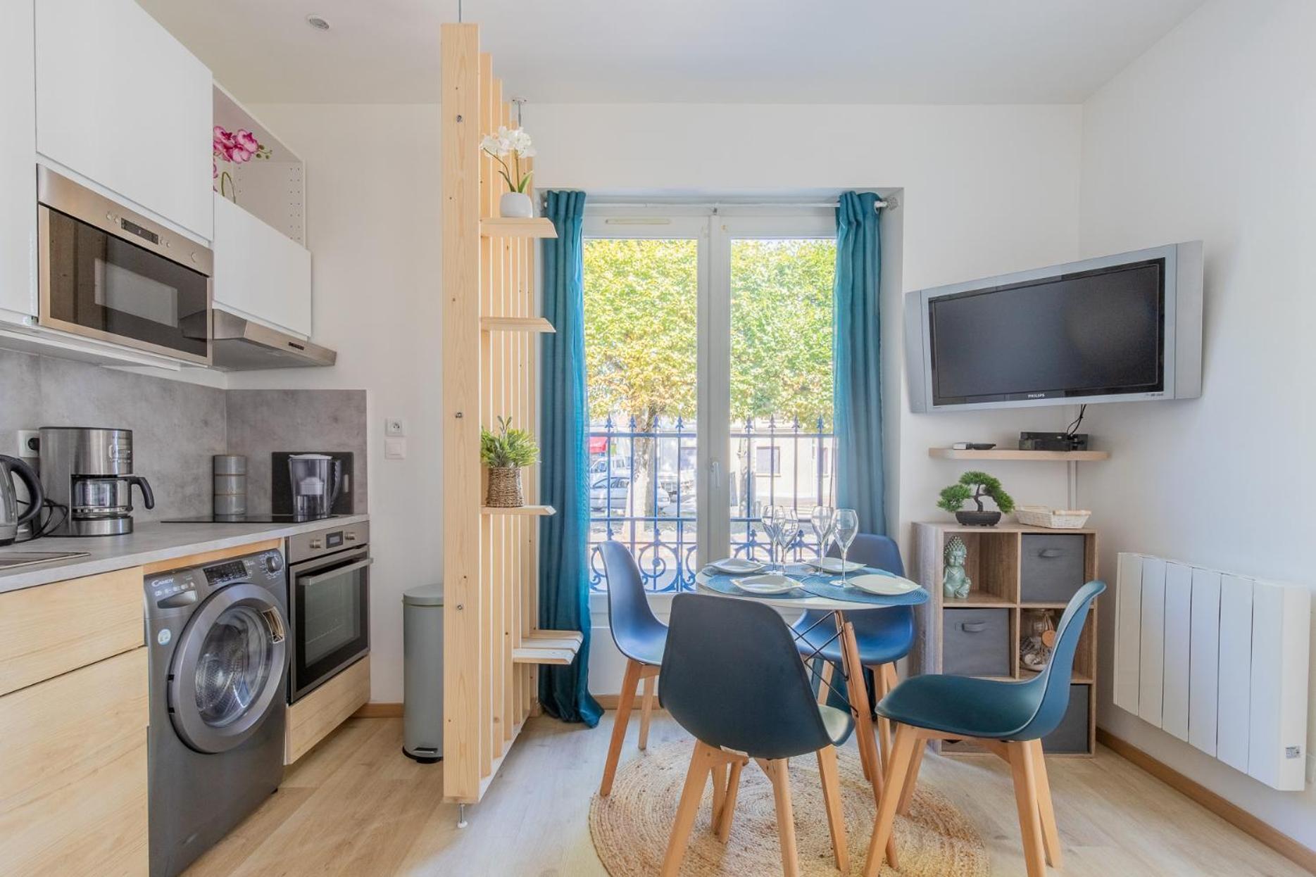 Appartement Cosy ,Wifi ,Gare "Le Refuge Du Lac" Vigneux-sur-Seine Exteriör bild