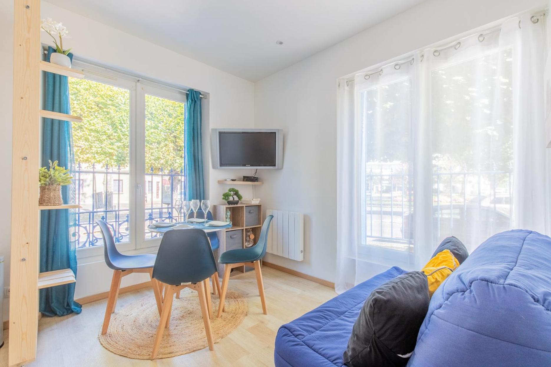 Appartement Cosy ,Wifi ,Gare "Le Refuge Du Lac" Vigneux-sur-Seine Exteriör bild